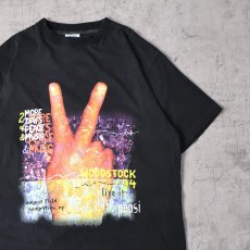 画像1: 90's PEPSI WOODSTOCK 94 LIVE IT ロックフェスティバル プリントTシャツ L (1)