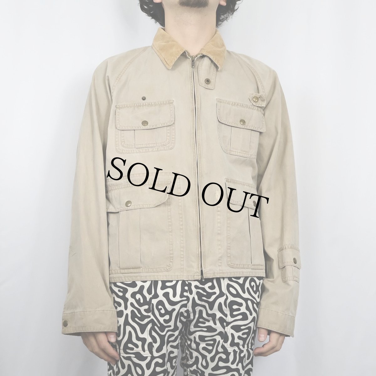 画像2: 90's POLO Ralph Leuren フィッシャーマンジャケット L (2)