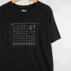 画像1: The Chemical Brothers ダンスミュージックユニットTシャツ BLACK XL (1)
