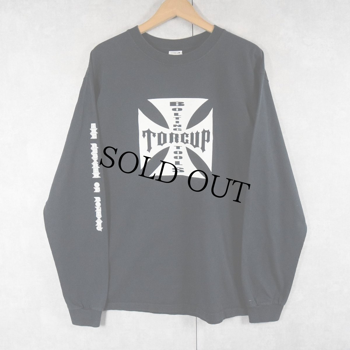 画像2: 2000's "got torque?" パロディプリントロンT BLACK L (2)