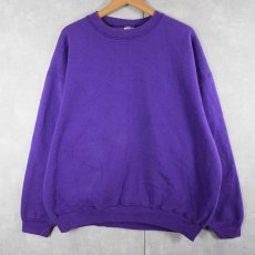 画像1: 90's FRUIT OF THE LOOM USA製 無地スウェット XXL (1)