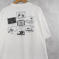 画像2: 90's te wheke イラストプリントTシャツ XXL  (2)