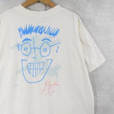 画像1: 90's Hard Rock Cafe USA製 "SIGNATURE SERIES EDITION VI ELTON JOHN" プリントTシャツ XL (1)