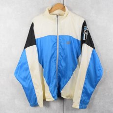 画像1: 90's NIKE 銀タグ 切り替えデザイン ナイロンジャケット XL (1)