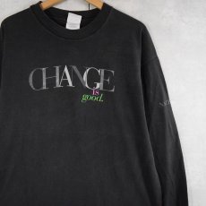 画像2: 90's UNIVERSAL PICTURES "CHANGE IS GOOD NATPE97" プリントロンT BLACK XL (2)