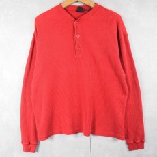画像1: 90's GAP ヘンリーネック サーマルロンT M (1)