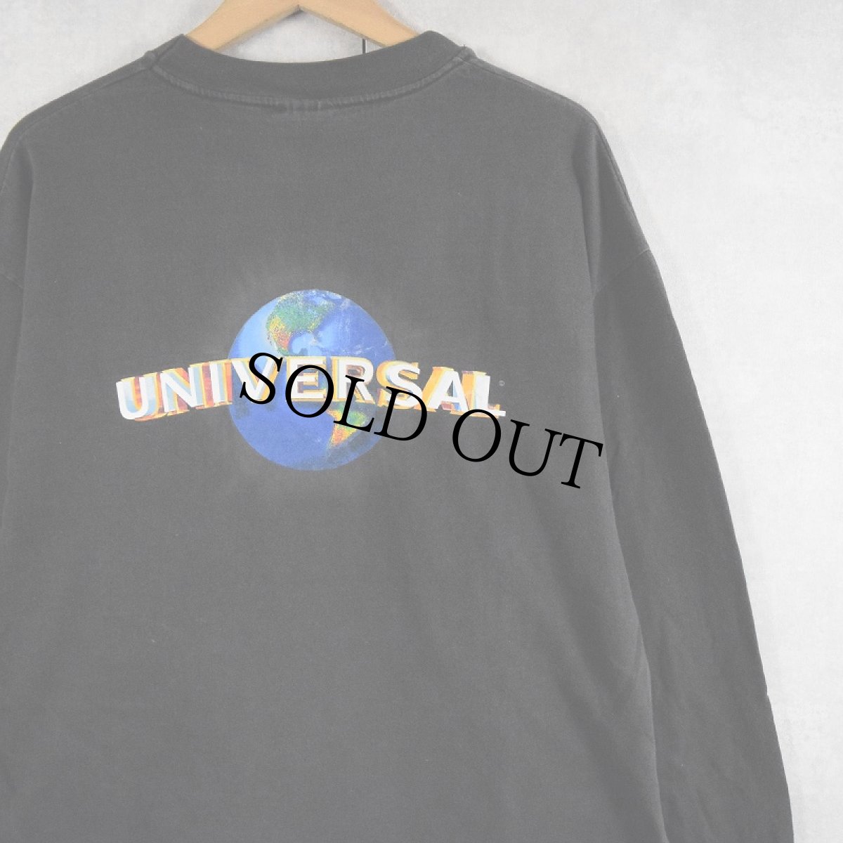 画像1: 90's UNIVERSAL PICTURES "CHANGE IS GOOD NATPE97" プリントロンT BLACK XL (1)