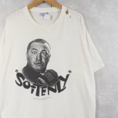 画像1: 90's The Three Stooges USA製 "Soitenly" コメディアンプリントTシャツ XL (1)