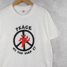 画像1: 80's GRATEFUL DEAD USA製 "PEACE WE CAN BEAR IT" ロックバンド プリントTシャツ DEADSTOCK XL (1)
