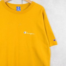 画像1: 90's Champion USA製 ロゴプリントTシャツ L (1)