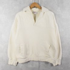 画像1: 70〜80's Levi's キルティング切り替え スキッパースウェット L (1)