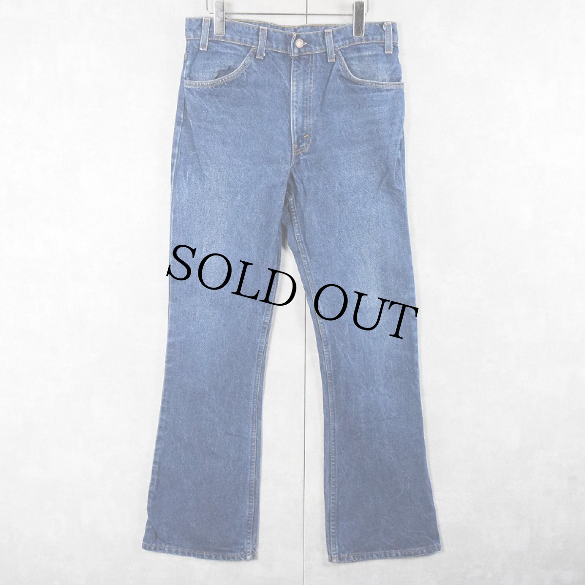 画像1: 90's Levi's 646 USA製 ベルボトムデニムパンツ W31 (1)