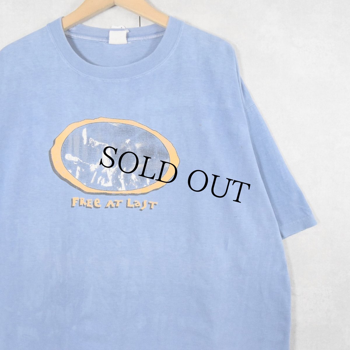 画像1: 90's DC TALK "FREE AT LAST" クリスチャンロックバンドアルバムTシャツ (1)