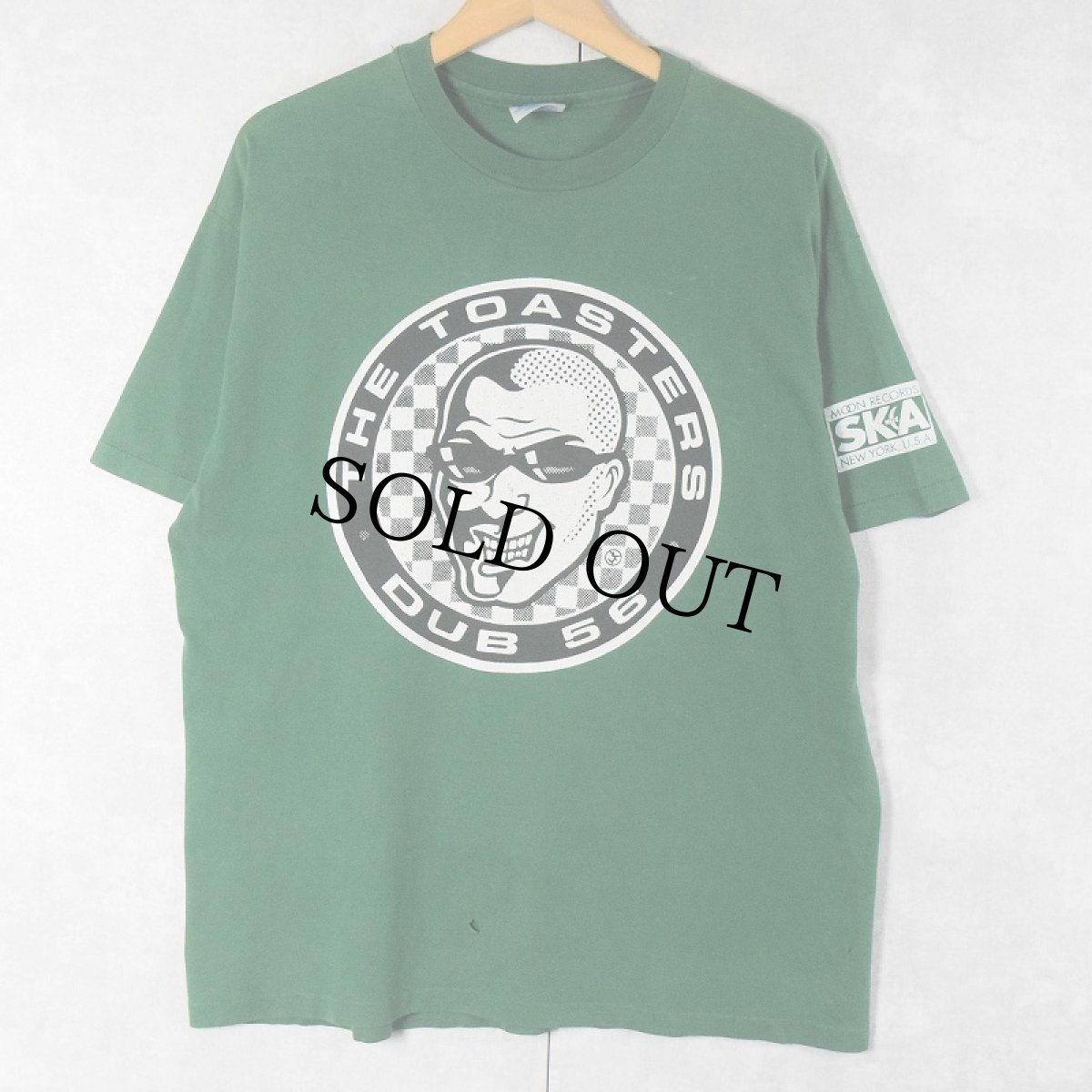 画像1: 【SALE】 90's THE TOASTERS USA製 "DUB 56" スカバンドアルバムTシャツ L (1)