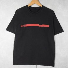 画像1: NINE INCH NAILS ロックバンドTシャツ BLACK (1)