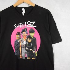 画像1: GORILLAZ ロックバンドTシャツ BLACK L (1)