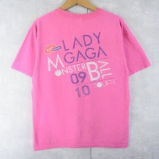 画像2: LADY GAGA "THE MONSTER BALL TOUR" ミュージシャンツアーTシャツ M (2)