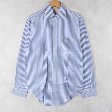 画像2: 90's Brooks Brothers USA製 ストライプ柄 コットンシャツ DEADSTOCK SIZE14 1/2 - 4 (2)