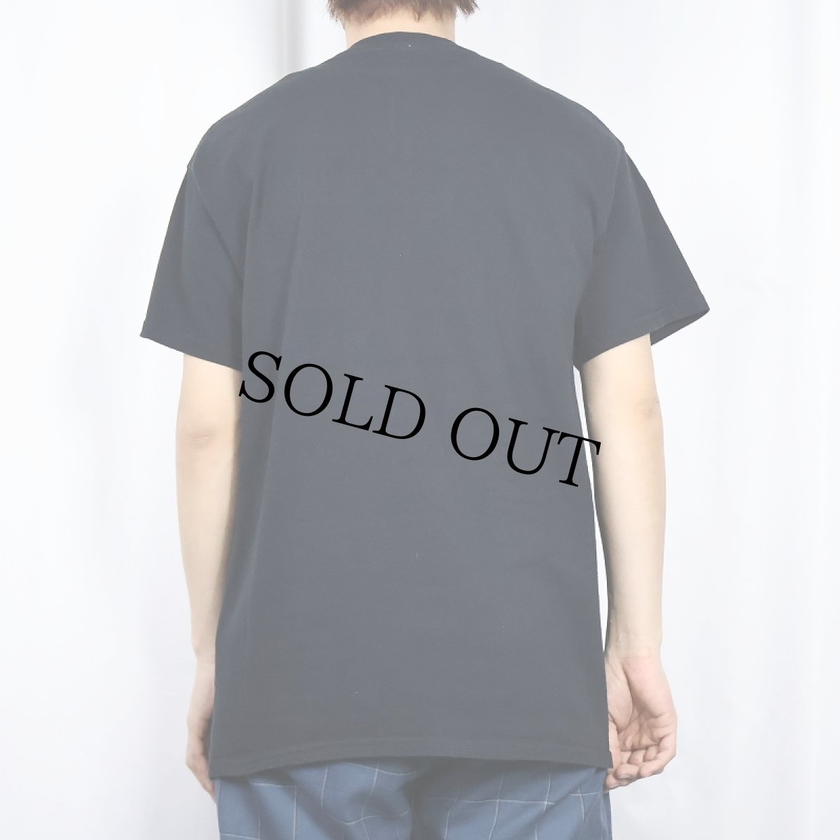 画像3: Steven Rhodes "PORTAL to the CAT DIMENSION" イラストプリントTシャツ BLACK L (3)