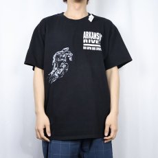 画像3: 2000's "ARKANSAS RIVER" プリントTシャツ BLACK L (3)