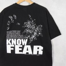 画像2: 2000's "ARKANSAS RIVER" プリントTシャツ BLACK L (2)