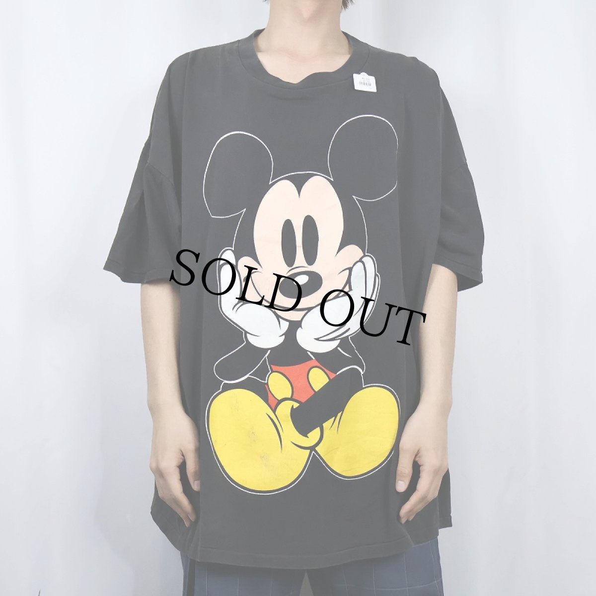 画像2: 90's Disney MICKEY MOUSE キャラクタープリントTシャツ (2)