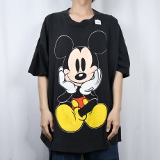 画像2: 90's Disney MICKEY MOUSE キャラクタープリントTシャツ  (2)
