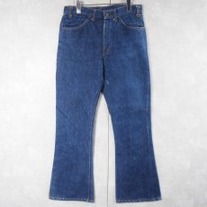 画像1: 70's Levi's 646 オレンジタブ ベルボトムデニムパンツ W31 (1)