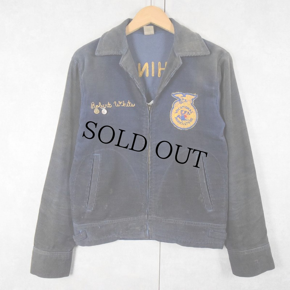 画像2: 80's FFA "WASHINGTON ENUMCLAW" ファーマーズコーデュロイジャケット SIZE34 (2)