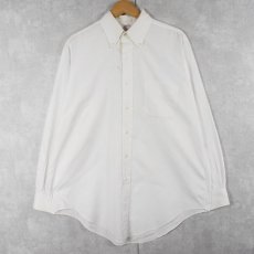 画像1: 90's Brooks Brothers USA製 "Makers" コットンボタンダウンシャツ SIZE16-3 (1)