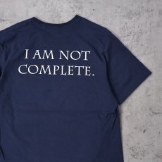 画像2: "Edward Scissorhands" 映画プリントTシャツ NAVY M (2)