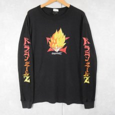 画像1: 2000's DRAGONBALL Z キャラクタープリント サーマルロンT BLACK (1)