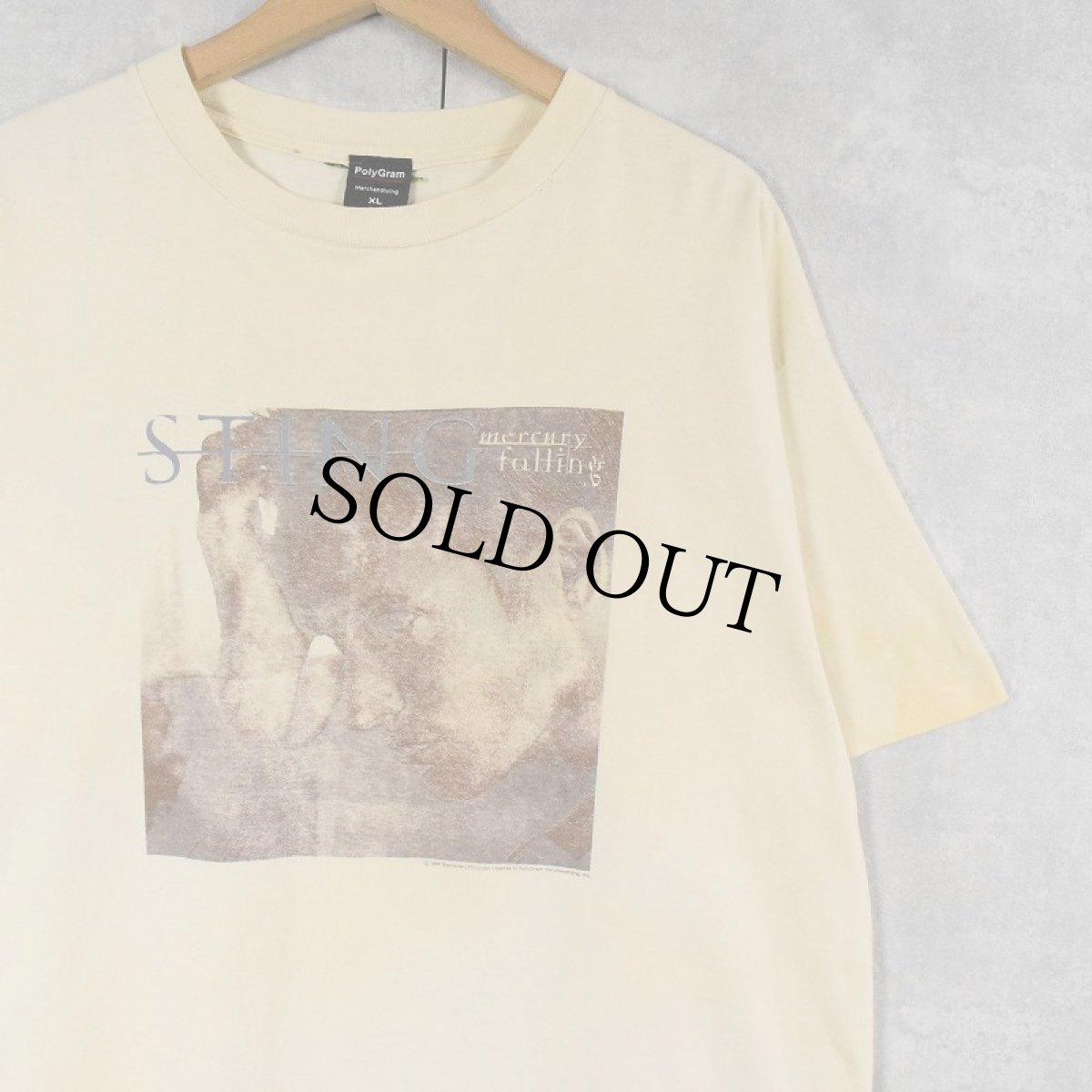 画像1: 1996 STING ミュージシャンツアーTシャツ XL (1)