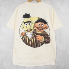 画像1: 90's USA製 BERT&ERNIE "Calvin Klein" パロディプリントTシャツ L (1)