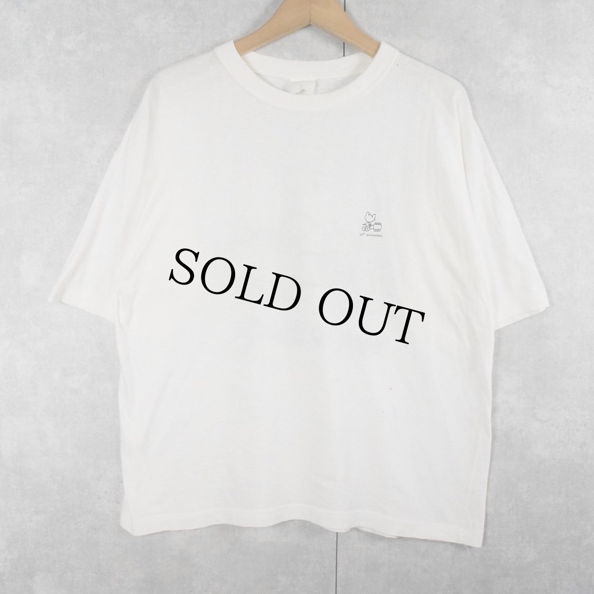 画像2: WOODSTOCK "25th Anniversary" ロックフェスティバルプリントTシャツ (2)