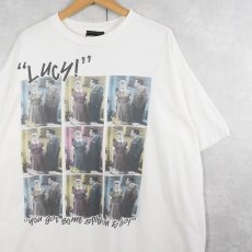 画像1: 90's I Love Lucy USA製 テレビドラマプリントTシャツ XXL (1)