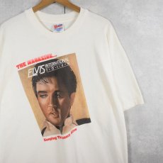 画像1: 90's Elvis Presley USA製 ミュージシャンプリントTシャツ XL (1)