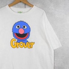 画像1: 90's SESAMI STREET USA製 "GROVER" キャラクタープリントTシャツ XL (1)