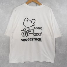 画像1: WOODSTOCK "25th Anniversary" ロックフェスティバルプリントTシャツ (1)