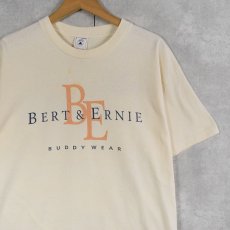 画像2: 90's USA製 BERT&ERNIE "Calvin Klein" パロディプリントTシャツ L (2)