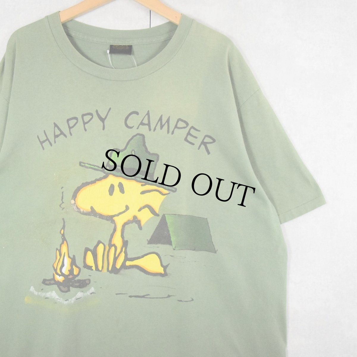 画像1: 90's PEANUTS USA製 "WOODSTOCK" キャラクタープリントTシャツ XL (1)