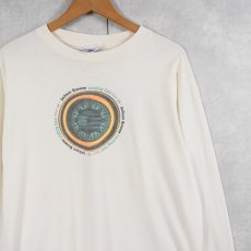 画像1: 90's Jackson Browne USA製 "Looking East winer tour 96" ミュージシャンツアーロンT L (1)