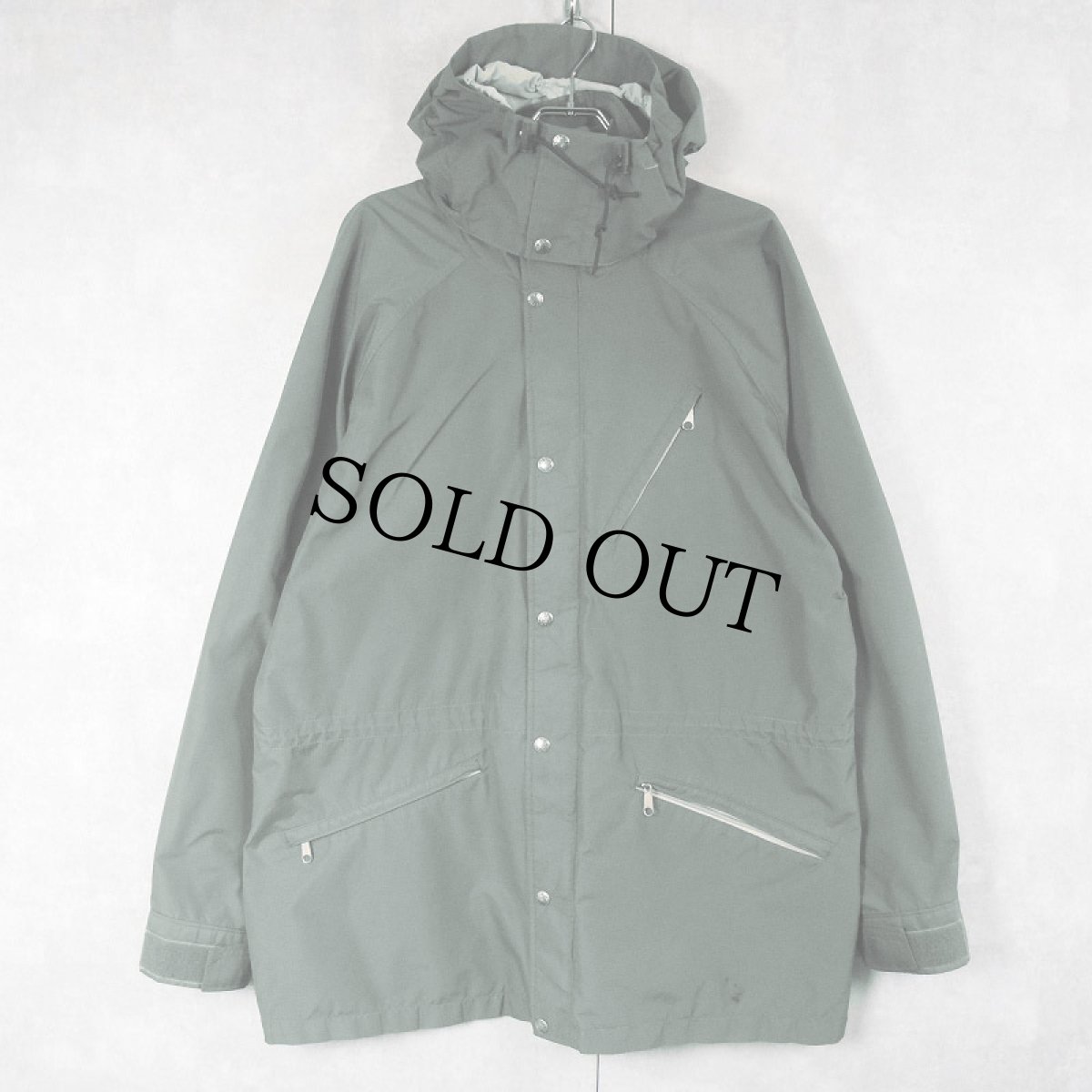 画像1: 80's THE NORTH FACE 茶タグ USA製 GORE-TEX パーカー XL (1)