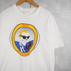 画像1: 90's MAX DEADROOM USA製 キャラクターパロディTシャツ XL (1)