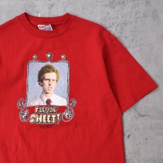 画像1: 2000's Napoleon Dynamite "FLIPPIN SWEET !" コメディ映画プリントTシャツ M (1)
