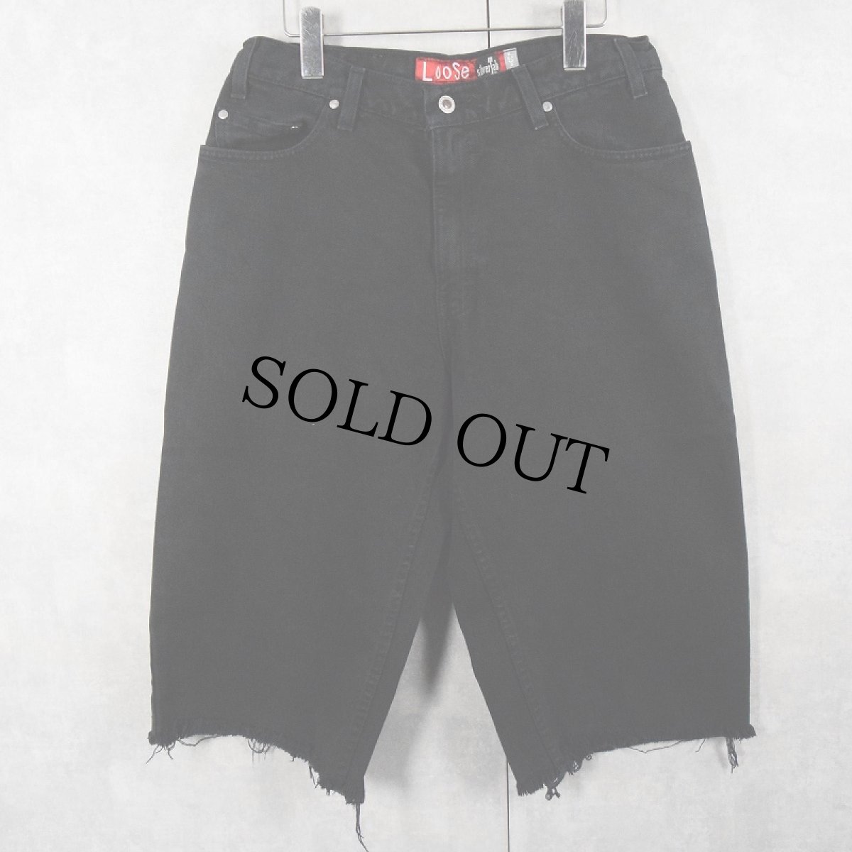 画像3: 90's Levi's SILVER TAB USA製 "LOOSE" カットオフ デニムショーツ W33 (3)