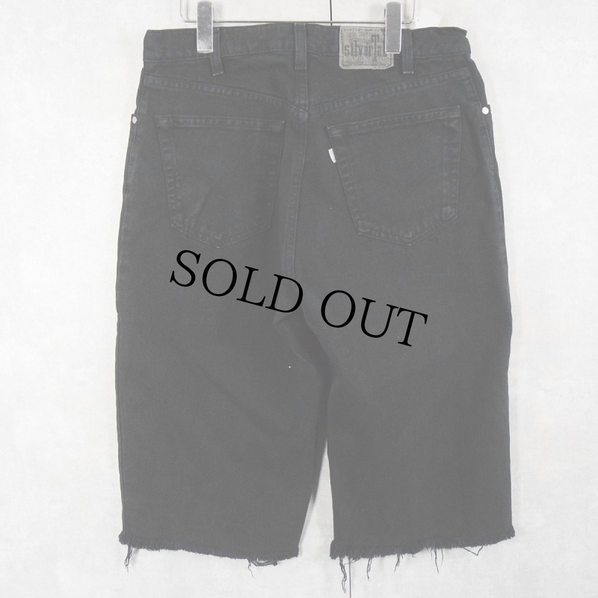 画像4: 90's Levi's SILVER TAB USA製 "LOOSE" カットオフ デニムショーツ W33 (4)