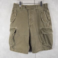画像1: Abercrombie&Fitci コットンカーゴショーツ W34 (1)