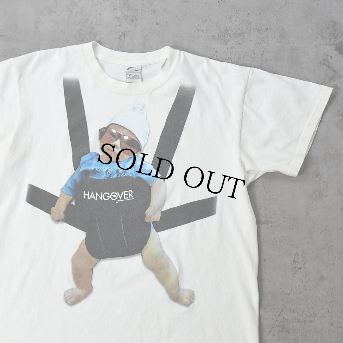 画像1: THE HANGOVER 騙し絵 映画プリントTシャツ L (1)