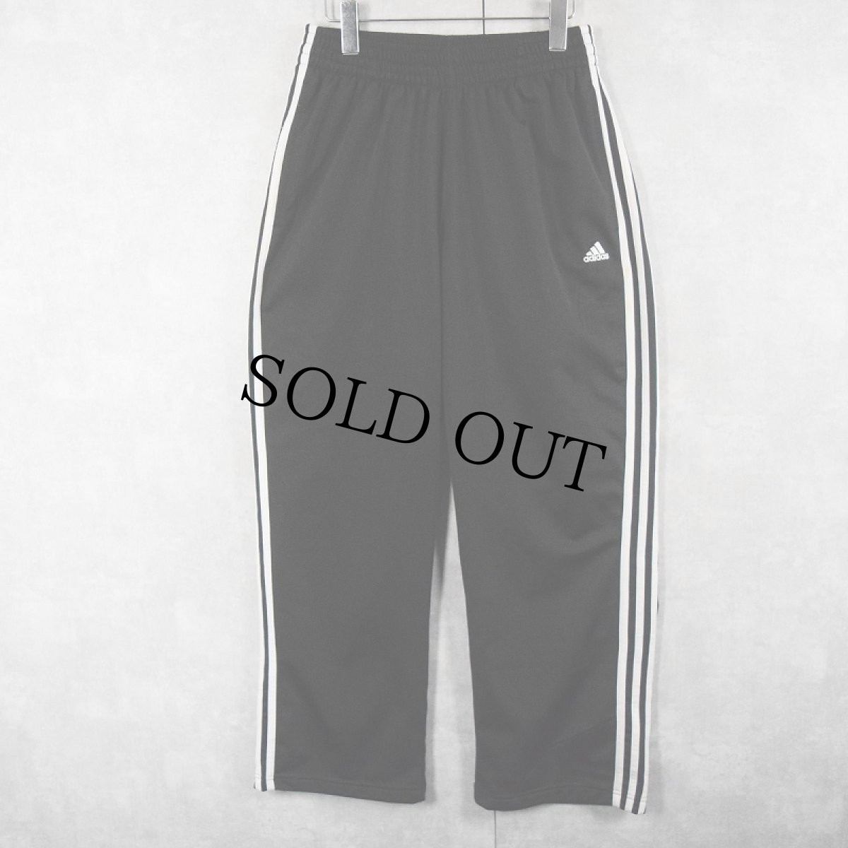 画像1: adidas サイドライン トラックパンツ BLACK M (1)